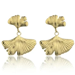 Boucles d'oreilles Mareva dorées-Amelia Parker Sale