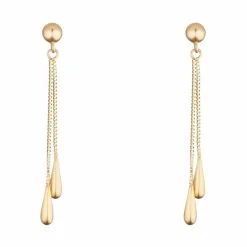 Femme Instant d'Or Boucles D'Oreilles^Boucles d'oreilles Pluie Dorée or jaune