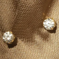 Boucles d'oreilles Puces or jaune-Instant d'Or Best