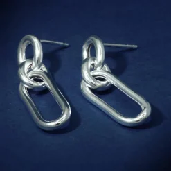 Boucles d'oreilles Rosalba en Argent-By Rafaella Sale