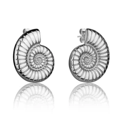 Boucles d'oreilles Thalina argentées-Amelia Parker New
