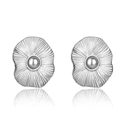 Boucles d'oreilles Zephyra argentées-Amelia Parker Discount