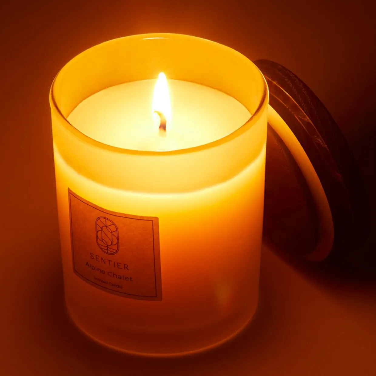 Sentier Bougies^Bougie Chalet Alpin - 150 g