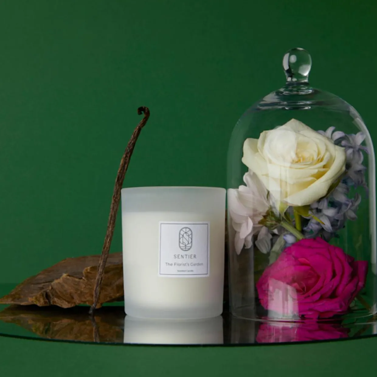 Bougie Le Jardin du Fleuriste - 150 g-Sentier Discount