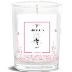 Bougie parfumée Jardin Fleuri Iris ivoire - 45h-Abeillus Hot