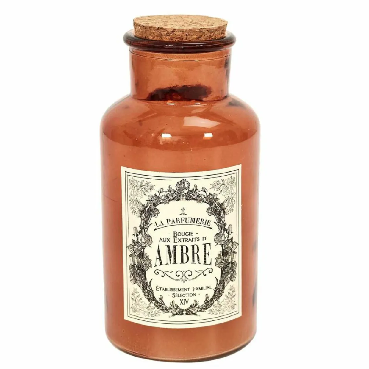 Home Deco Factory Bougies^Bougie Parfumée Maison Tradition vert/ rouge/ blanc - 7.8x17x7.8 cm