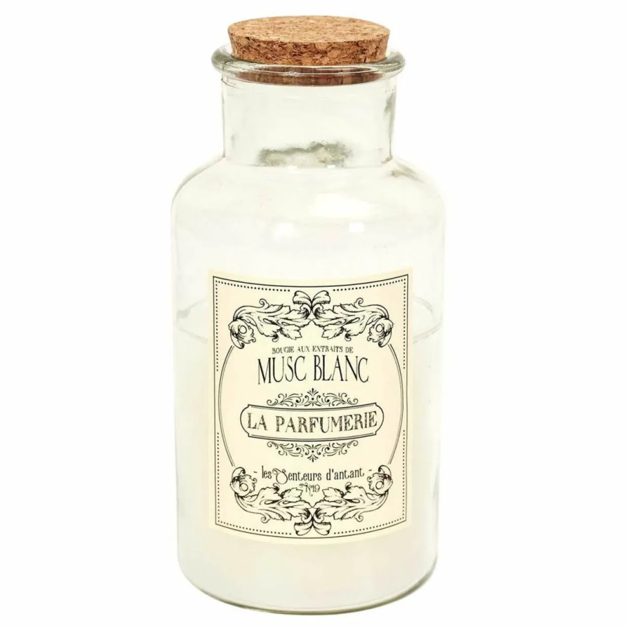 Home Deco Factory Bougies^Bougie Parfumée Maison Tradition vert/ rouge/ blanc - 7.8x17x7.8 cm