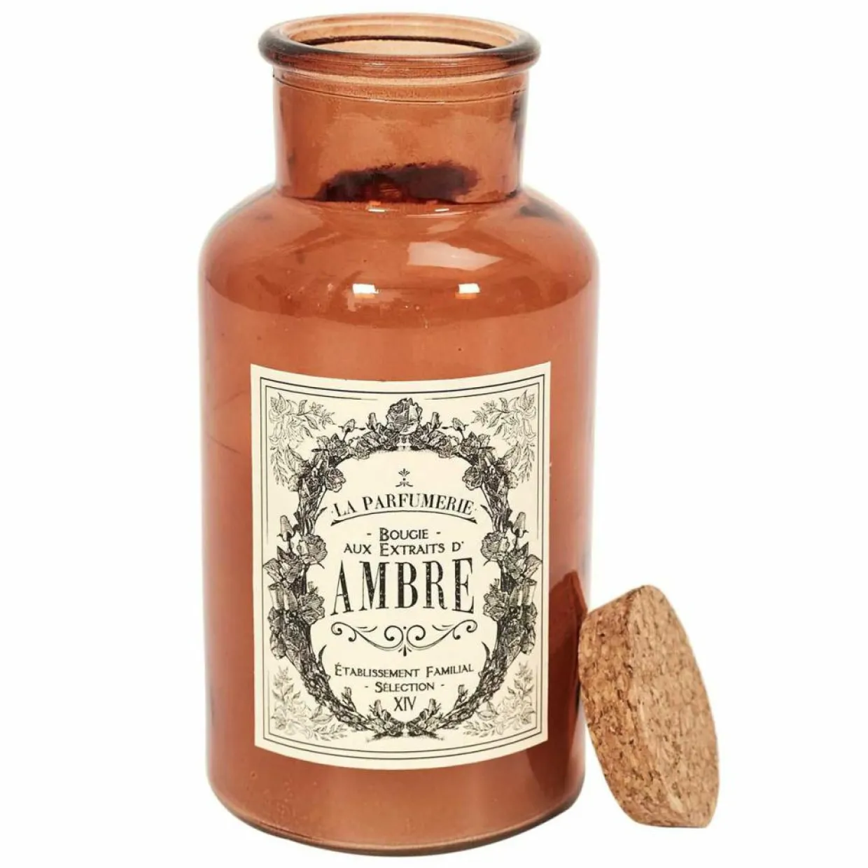 Home Deco Factory Bougies^Bougie Parfumée Maison Tradition vert/ rouge/ blanc - 7.8x17x7.8 cm