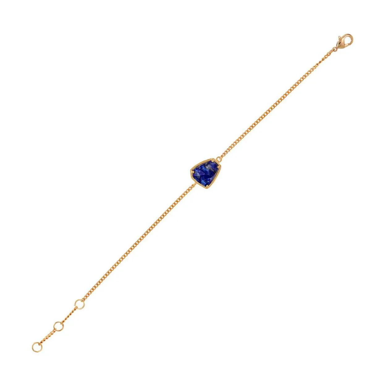 Bracelet Frida Lapis en laiton doré-Moonstone Hot