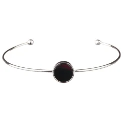 Bracelet Valentine Onyx en laiton-Moonstone Sale