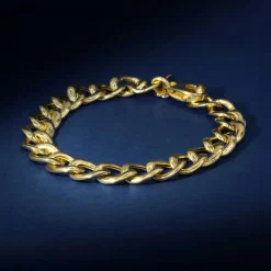 Bracelet Zoea en Argent doré-By Rafaella Best