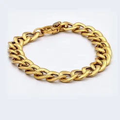 Bracelet Zoea en Argent doré-By Rafaella Best
