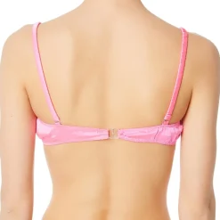 Femme Tara Jarmon Lingerie, Nuit^Brassière souple 100% Soie rose vif