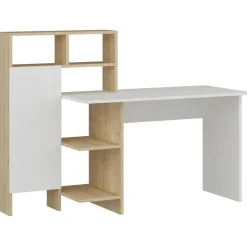 Bureau Bugra chêne - 119.7x111.8x60 cm-Wooden Art Clearance