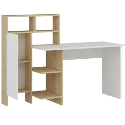 Bureau Bugra chêne - 119.7x111.8x60 cm-Wooden Art Clearance