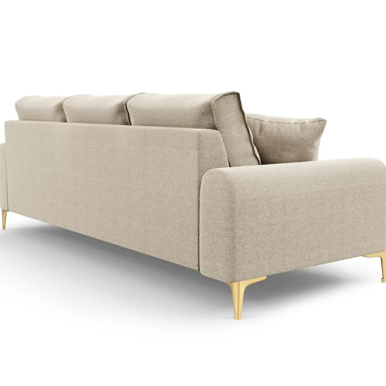 Mazzini Sofas Canapés^Canapé 4 places Madara beige - 237x102x90 cm