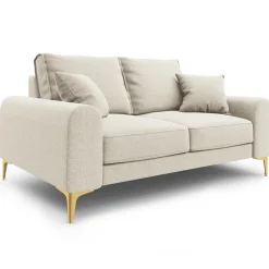 Mazzini Sofas Canapés^Canapé 2 places Madara beige clair - 172x102x90 cm