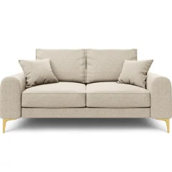 Canapé 2 places Madara beige - 172x102x90 cm-Mazzini Sofas