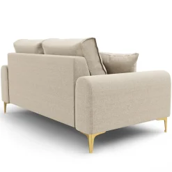 Canapé 2 places Madara beige - 172x102x90 cm-Mazzini Sofas