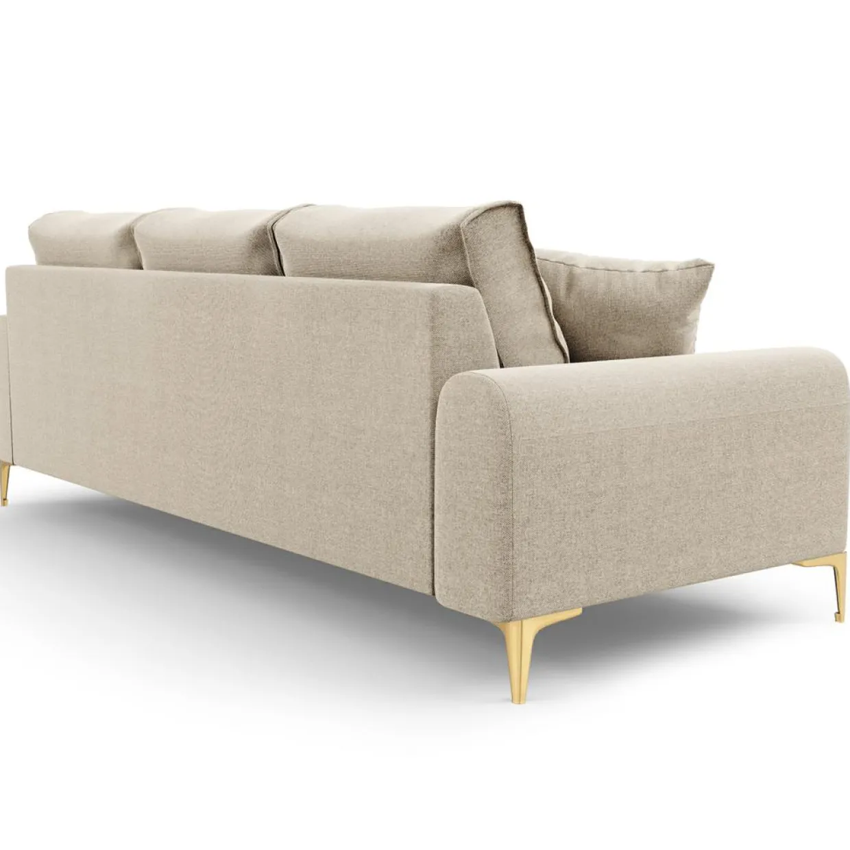 Mazzini Sofas Canapés^Canapé 3 places Madara beige - 222x102x90 cm