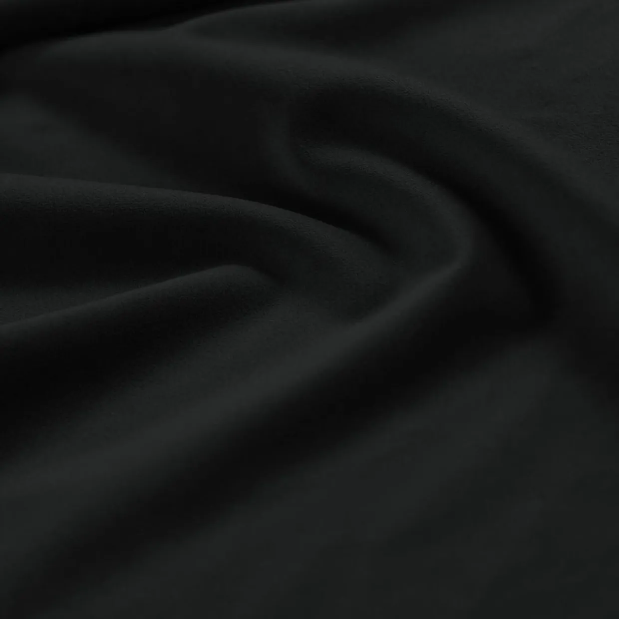 Canapé d'angle Gauche en Velours Daphne 4 Places Noir - 270x170x86 cm-Mazzini Sofas Outlet