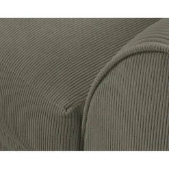 Mazzini Sofas Canapés^Canapé d'angle Gauche Quince Velours côtelé 4 Places gris clair - 221x171x80 cm