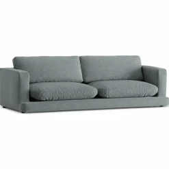Mazzini Sofas Canapés^Canapé Daphne 4 Places Gris Foncé - 240x105x86 cm