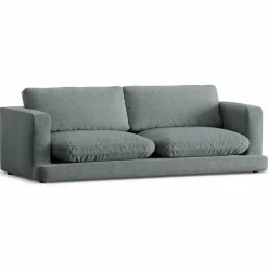 Canapé Daphne 3 Places Gris Foncé - 210x105x86 cm-Mazzini Sofas Hot