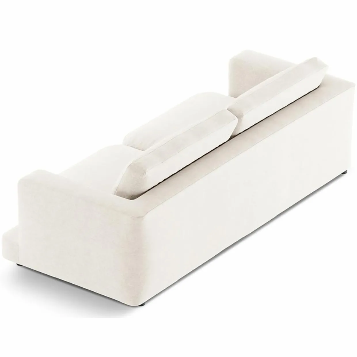 Canapé Daphne 3 Places Ivoire - 210x105x86 cm-Mazzini Sofas Clearance