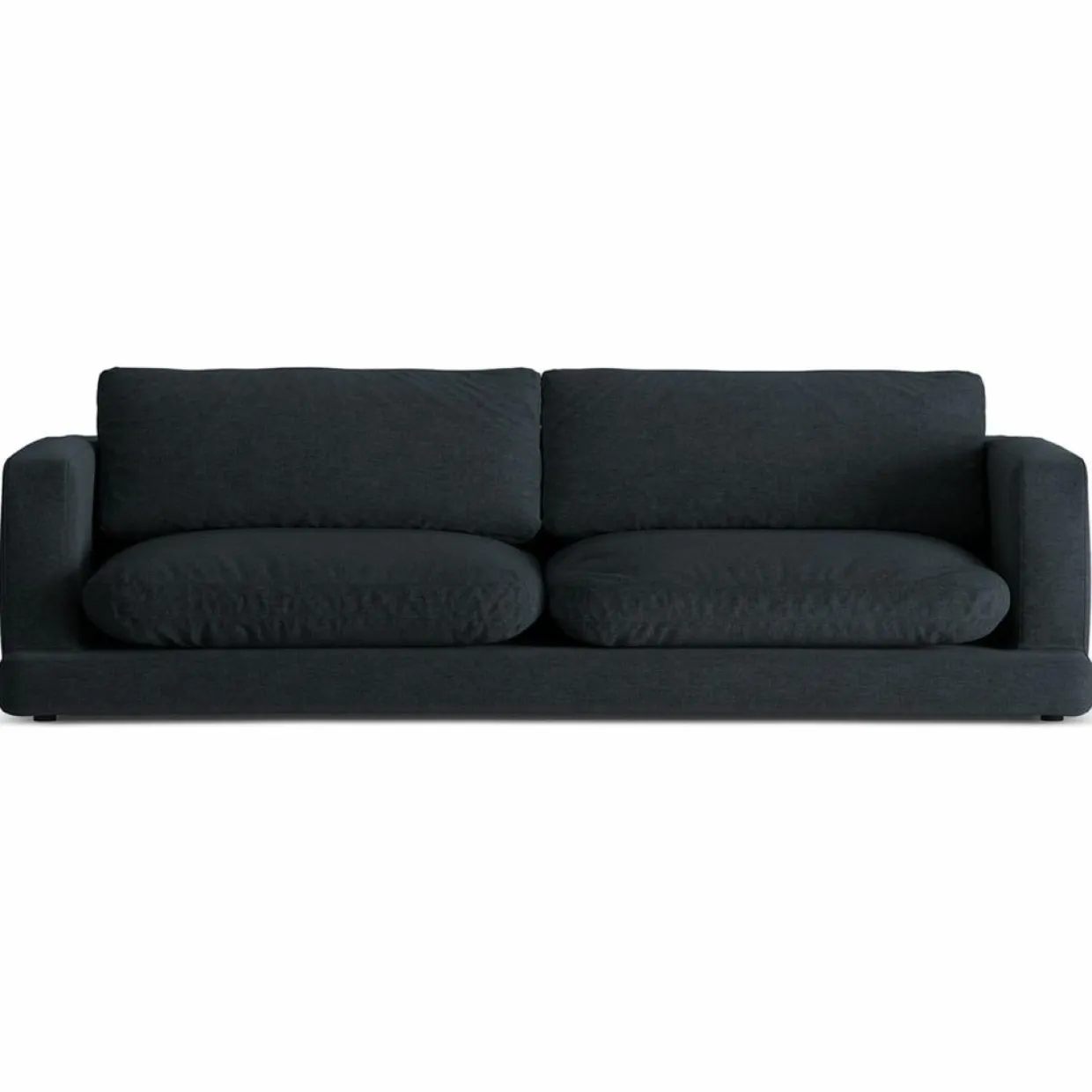 Canapé Daphne 4 Places Noir - 240x105x86 cm-Mazzini Sofas Clearance