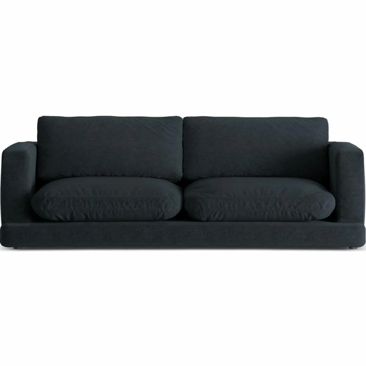 Canapé Daphne 3 Places Noir - 210x105x86 cm-Mazzini Sofas Sale
