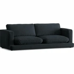Canapé Daphne 3 Places Noir - 210x105x86 cm-Mazzini Sofas Sale