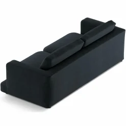 Canapé Daphne 3 Places Noir - 210x105x86 cm-Mazzini Sofas Sale
