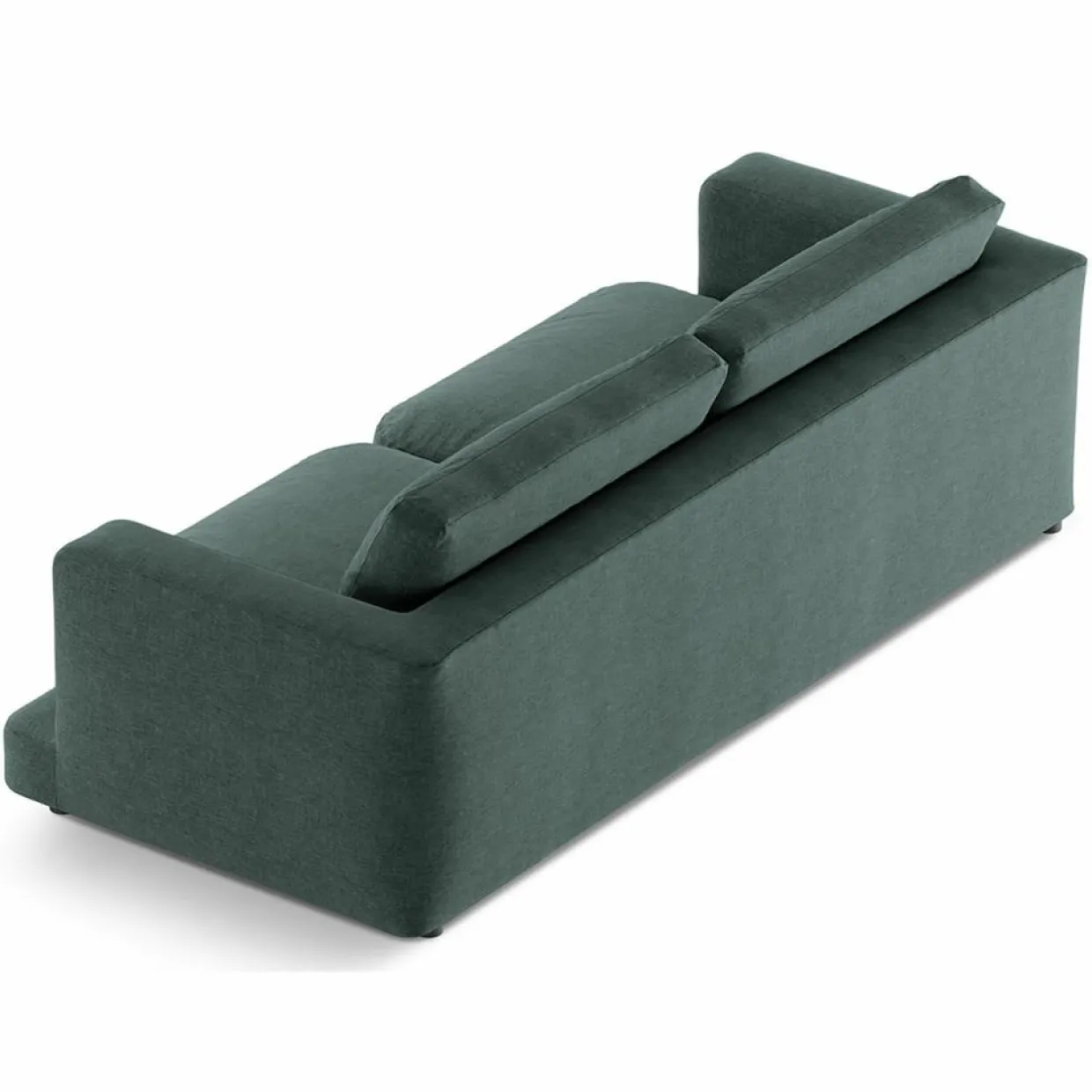 Canapé Daphne 3 Places Vert mousse - 210x105x86 cm-Mazzini Sofas New