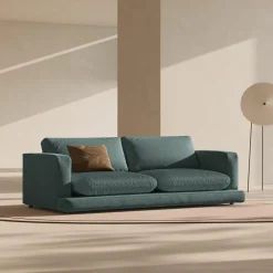Canapé Daphne 4 Places Vert mousse - 240x105x86 cm-Mazzini Sofas New
