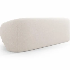 Mazzini Sofas Canapés^Canapé Linden 3 Chenille Places beige - 204x102x72 cm