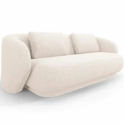Mazzini Sofas Canapés^Canapé Linden Chenille 2 Places beige clair - 169x102x72 cm