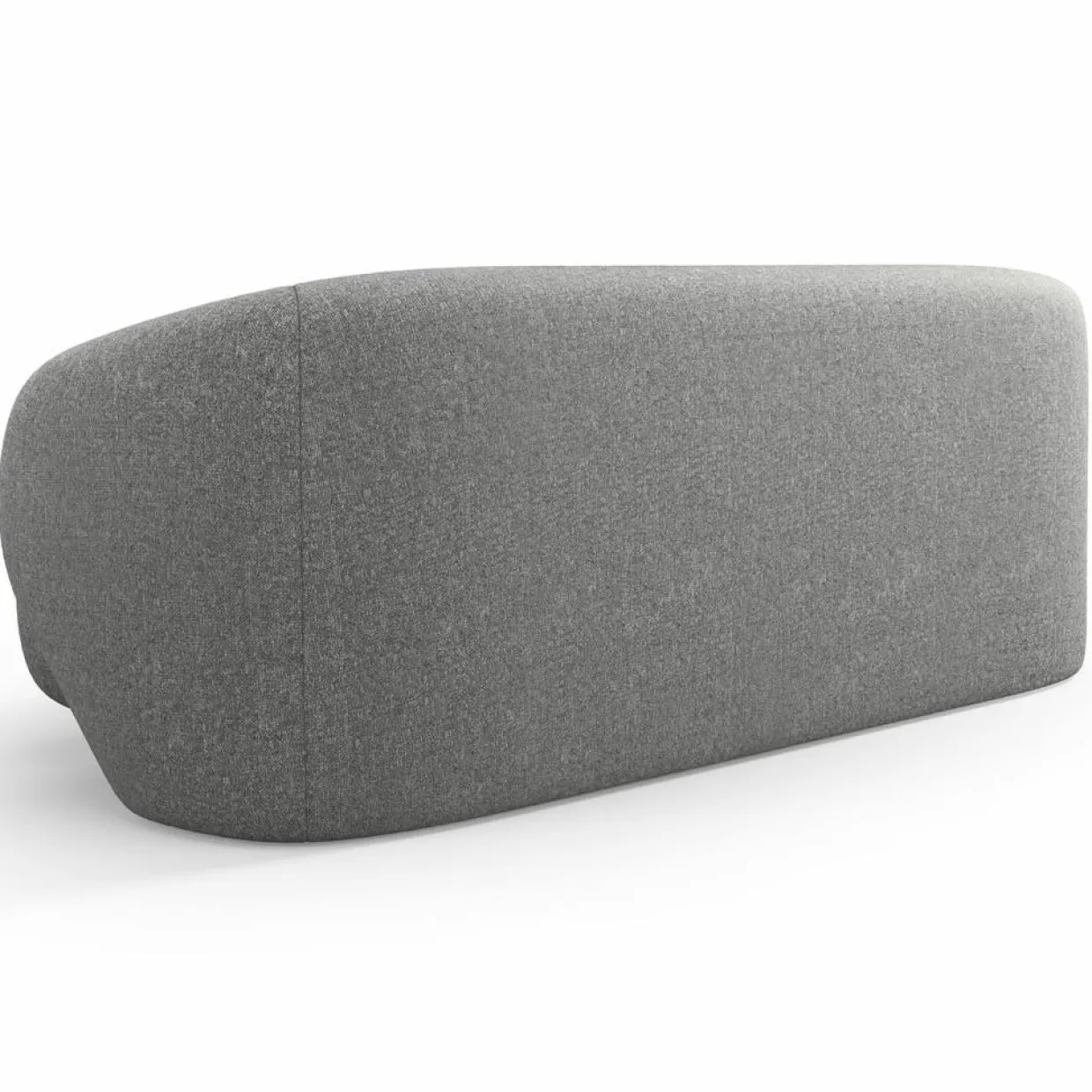 Mazzini Sofas Canapés^Canapé Linden Chenille 2 Places gris foncé - 169x102x72 cm