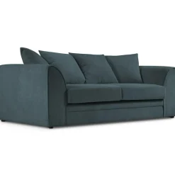 Canapé Quince 3 Places bleu - 182x92x80 cm-Mazzini Sofas New