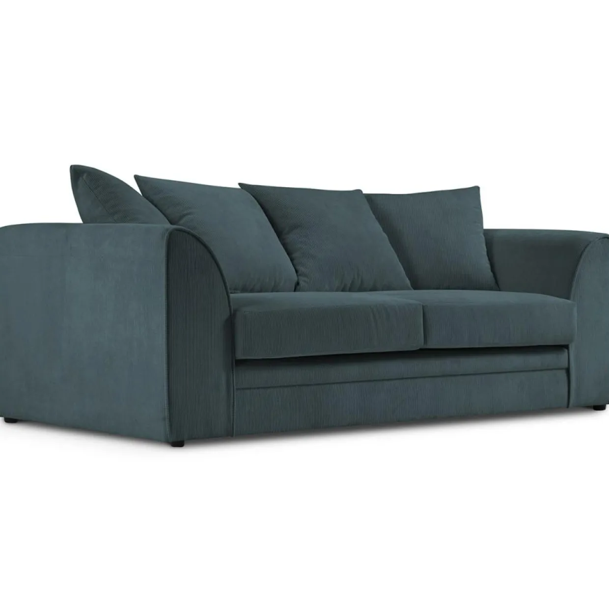 Canapé Quince 3 Places bleu - 182x92x80 cm-Mazzini Sofas New