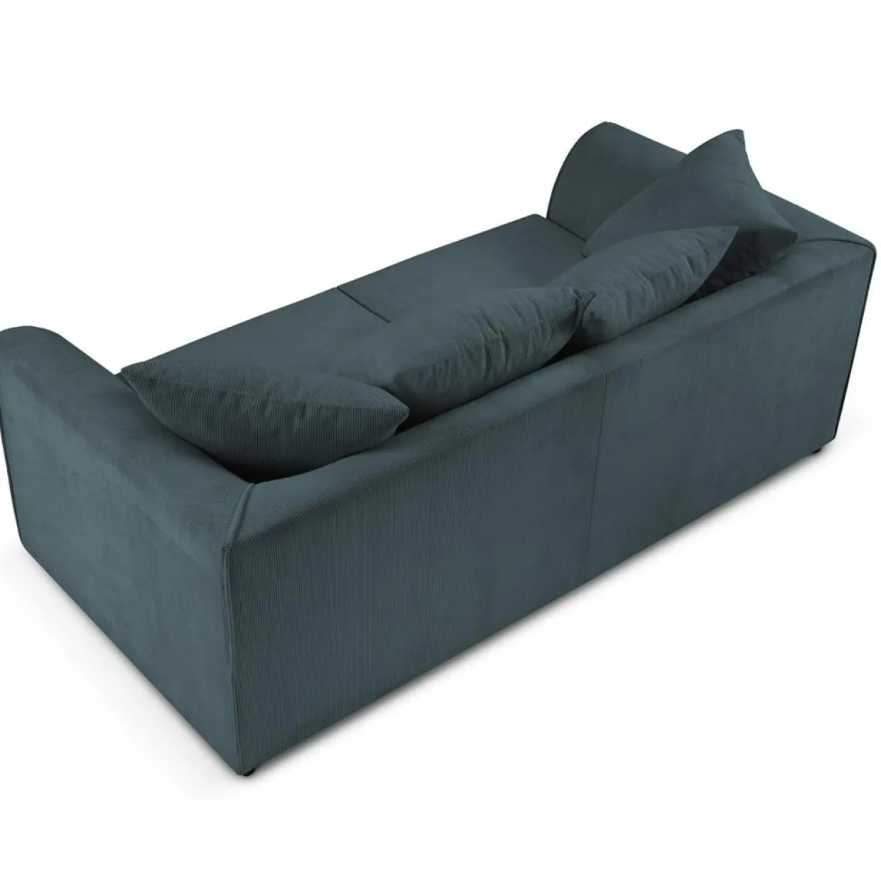 Canapé Quince 3 Places bleu - 182x92x80 cm-Mazzini Sofas New