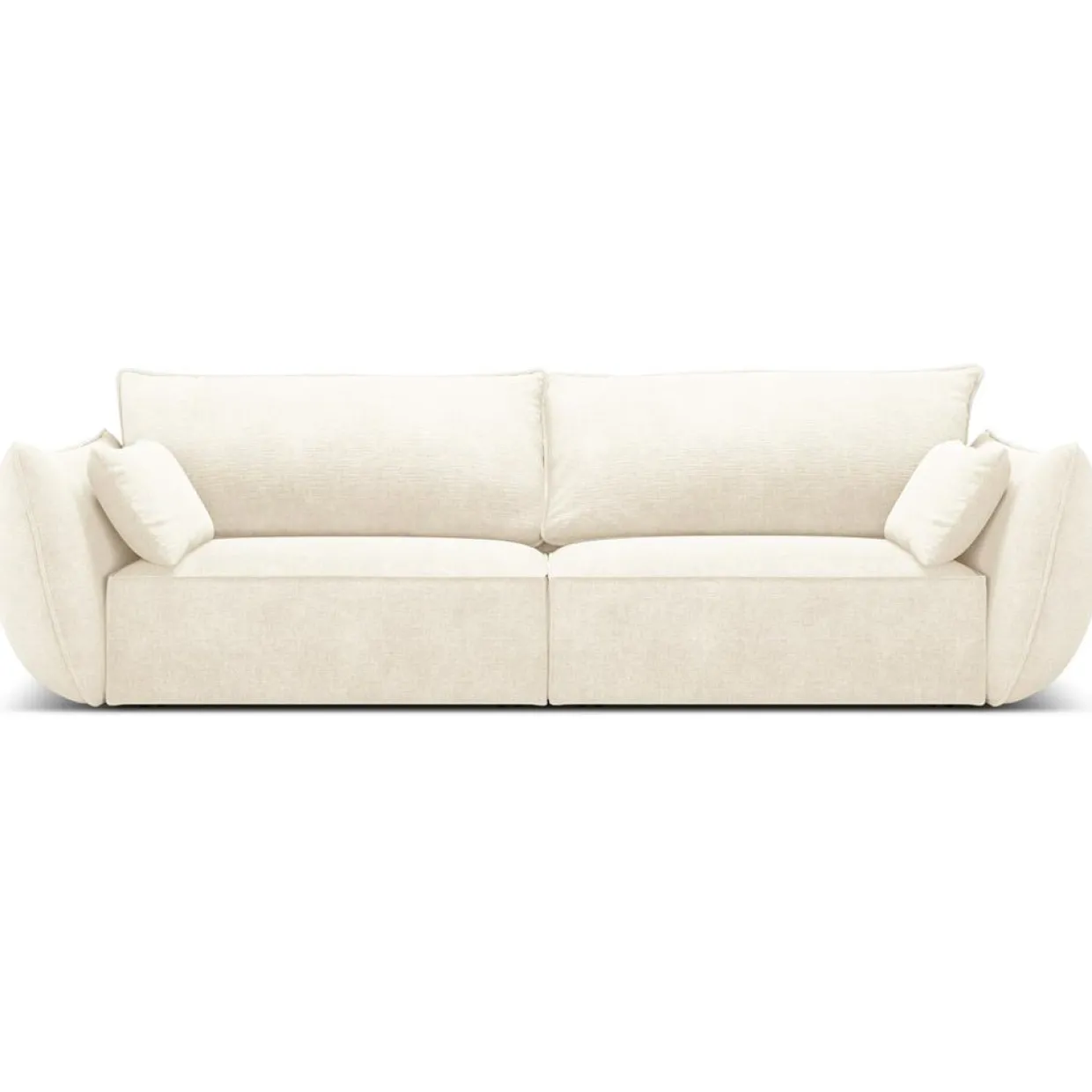 Canapé Vanda 3 Places beige clair - 208x100x85 cm-Mazzini Sofas Hot