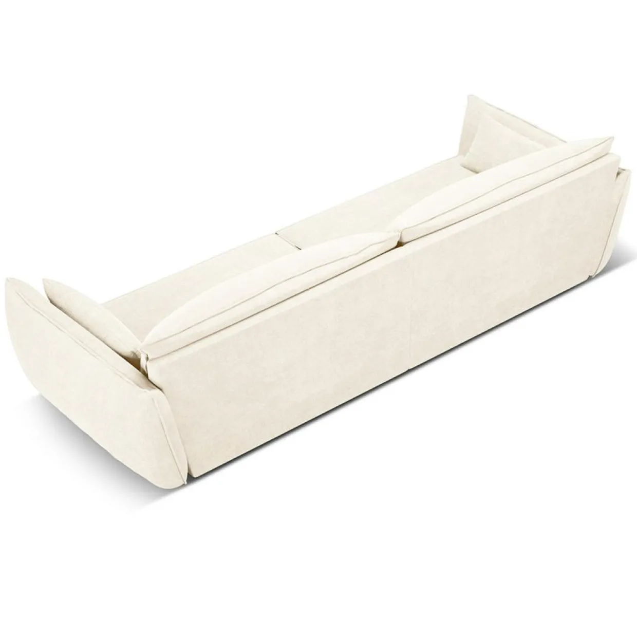 Canapé Vanda 4 Places beige clair - 248x100x85 cm-Mazzini Sofas