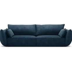 Mazzini Sofas Canapés^Canapé Vanda 3 Places bleu roi - 208x100x85 cm