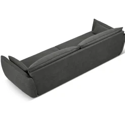 Canapé Vanda 4 Places gris foncé - 248x100x85 cm-Mazzini Sofas Hot