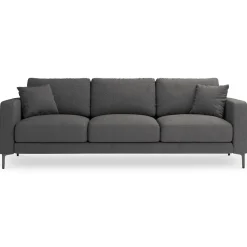 Canapé Venus 3 Places gris foncé - 220x92x90 cm-Mazzini Sofas New