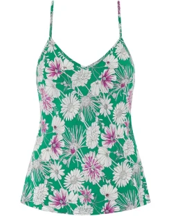 Caraco Naya imprimé grandes fleurs multicolore-Passionata Outlet