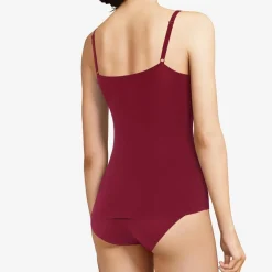 Femme Chantelle Lingerie, Nuit^Caraco Softstretch grenat bordeaux