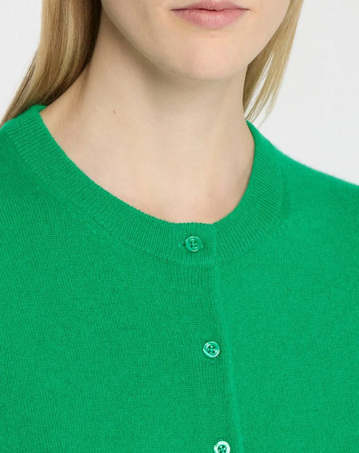 Cardigan 100% Cachemire Zacao vert emeraude-Galeries Lafayette Clearance