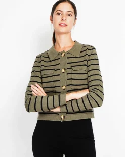 Femme Assuili Gilets Et Cardigans^Cardigan Audrey kaki